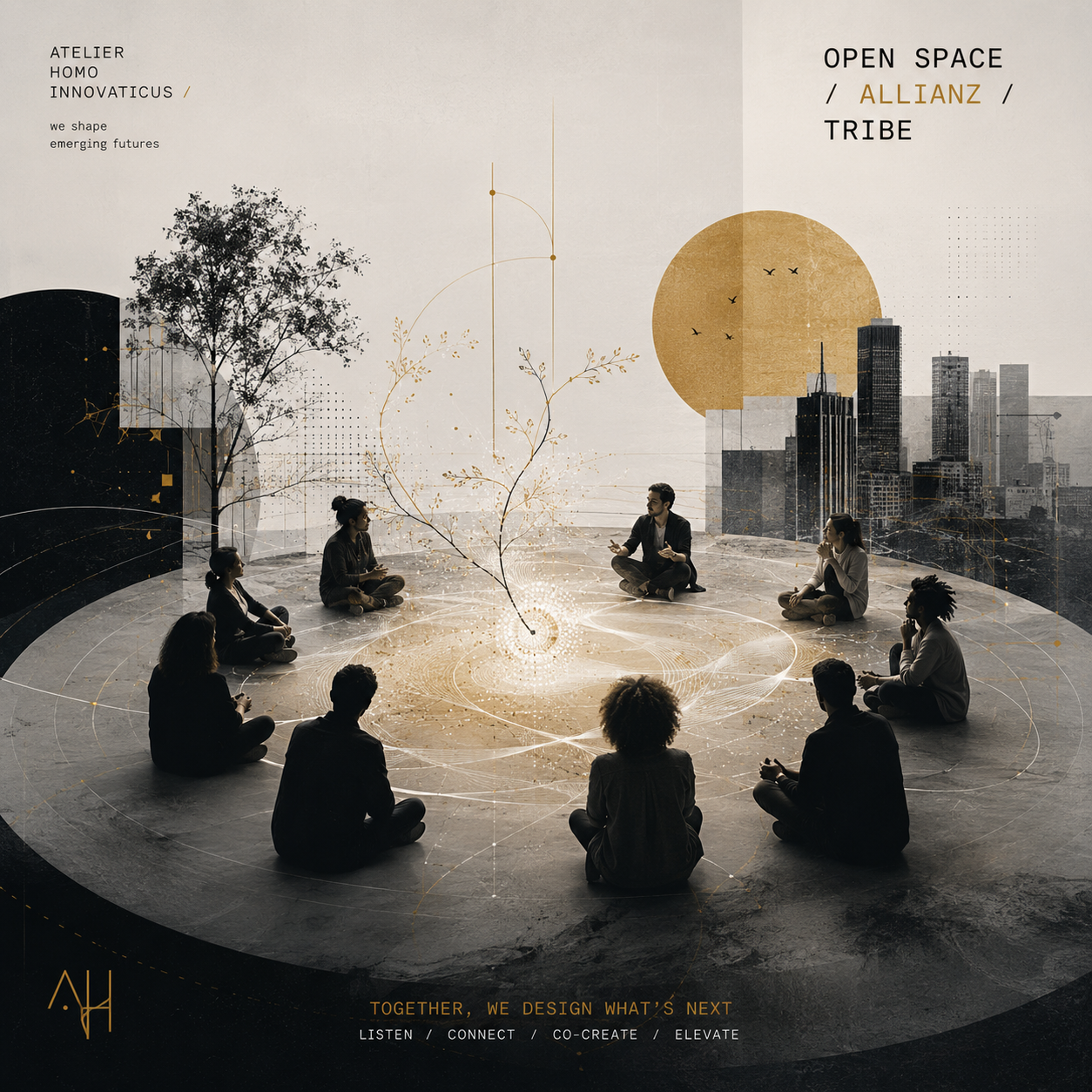 Open Space / Allianz / Tribe – Leitbild Gemeinschaft